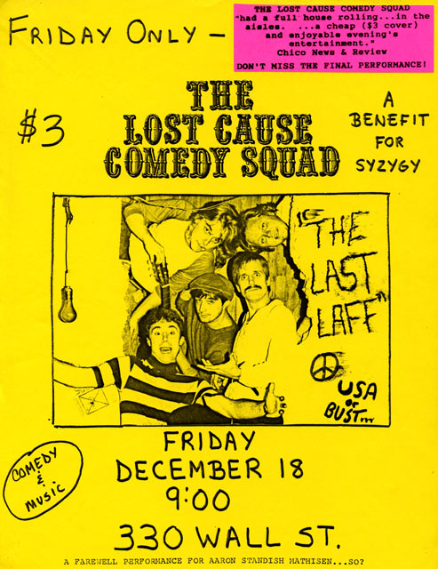 "The Lost Cause Comedy Squad"