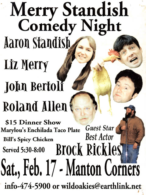 Merry Standish Comedy Night